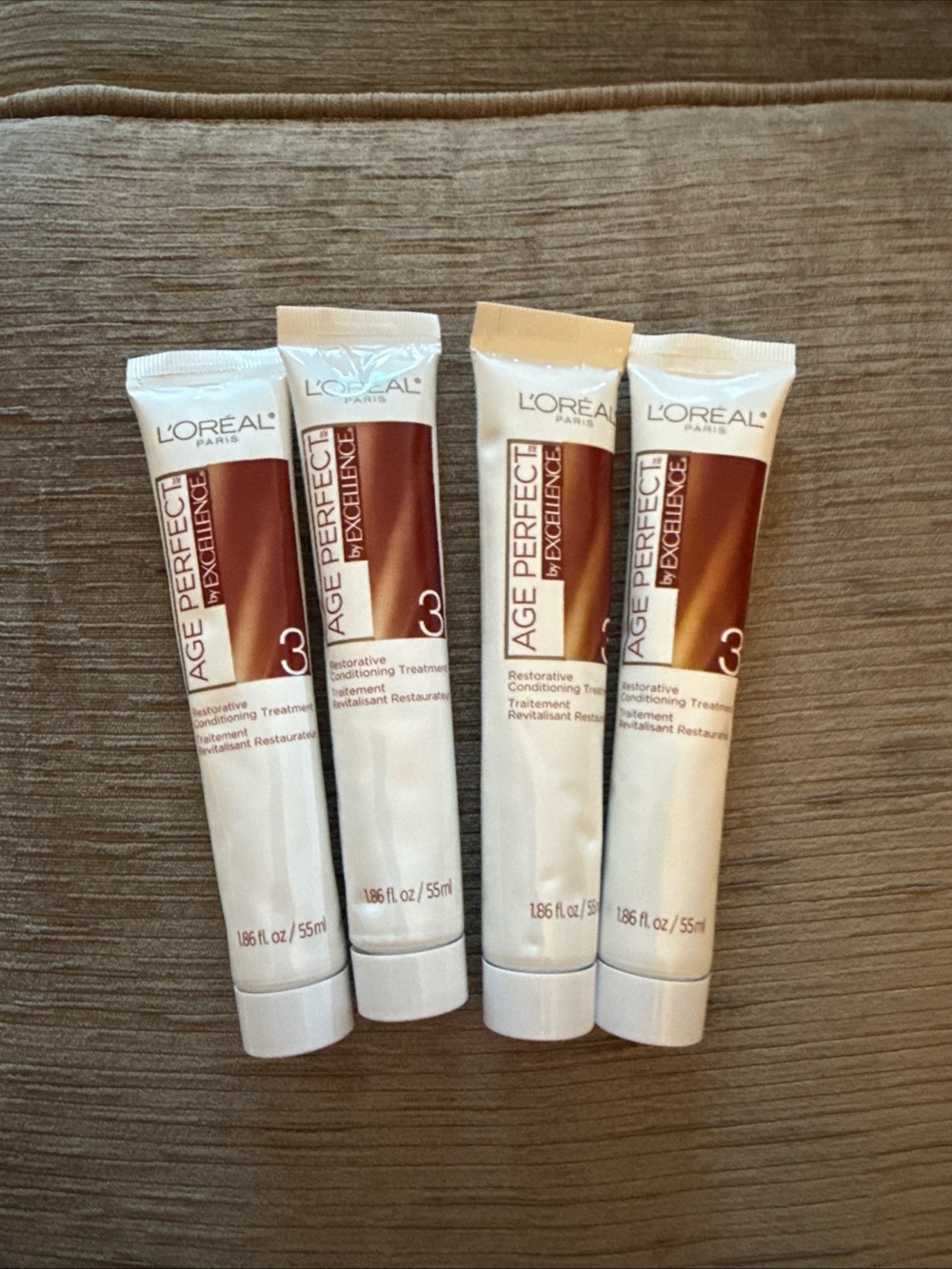 4 L'Oreal Age Perfect Conditioning Treatment Tubes